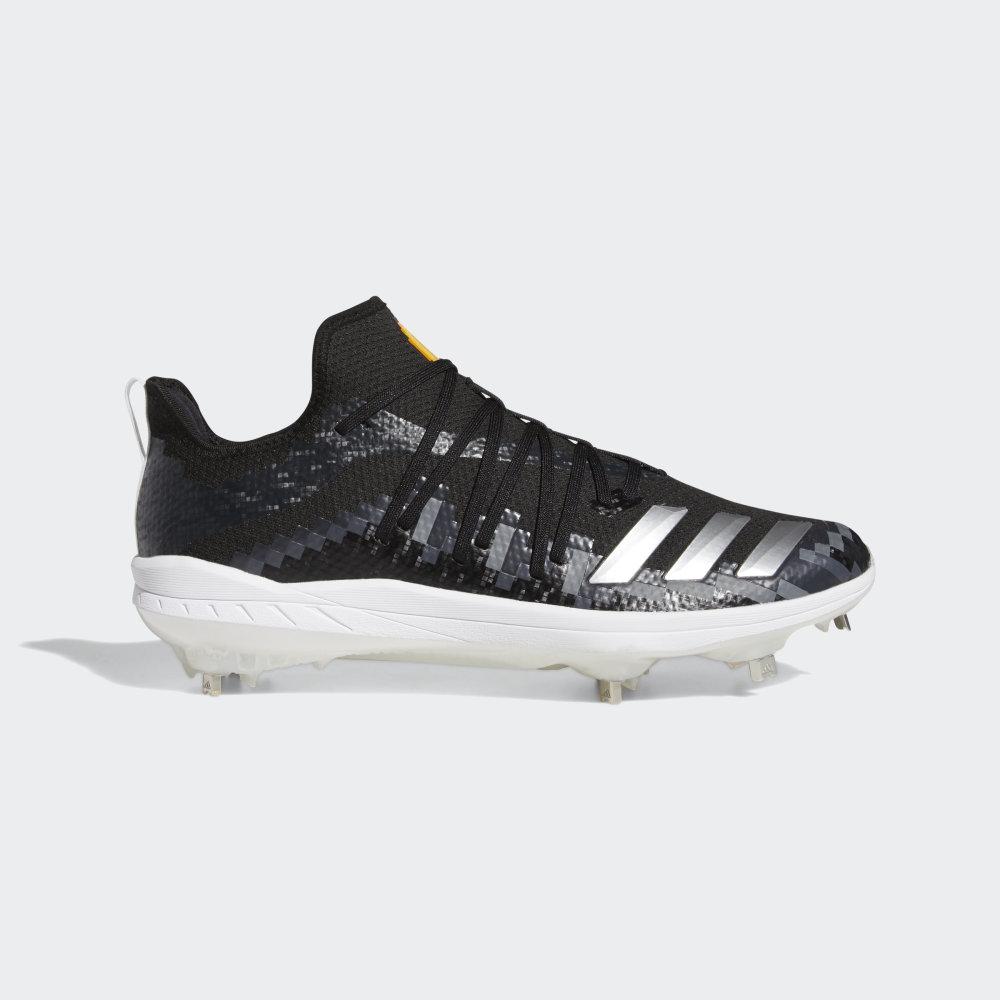 Adidas Men's Afterburner 6 Grail 8-Bit Baseball Cleats Black/White/Dark Grey Ireland EE4381